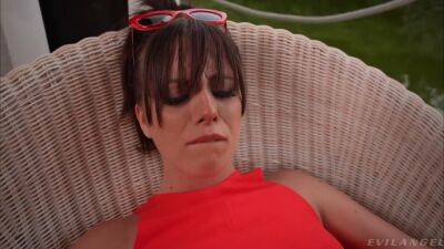 Bald Ebony Treats White Girl - hclips.com