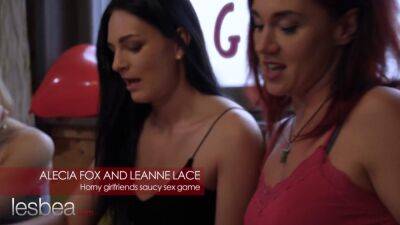 Leanne Lace and Alecia Fox lesbian sex game - sexu.com