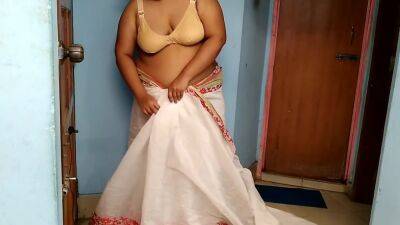 Get Hot After Seeing Neighbor Aunty Wearing Saree - Uhh Ahh Fuck Me - hclips.com