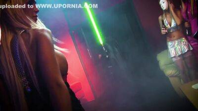 Star Whores: The Cock Strikes Bareback - Star Wars Porn Cosplay Fuck Fest Orgy - upornia.com - Usa