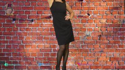 Dresses Try On With Sexy Lingerie - hclips.com