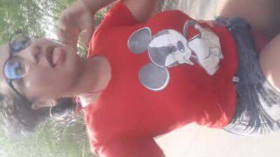 Exhibitionist Motorcycle Ride Showing My Tits And My Pussy On The Public Road (flash Exhibition) - hclips.com