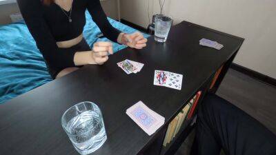 Redhead Teen Lost Sex In A Card Game But During Her Period She Will Have To Facefuck And Hard Anal - hclips.com