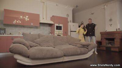 She Is Nerdy - Baby Mamby - Teeny fucked by hot neighbor - txxx.com