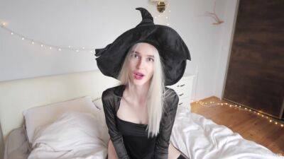 Naughty witch Shina wants to be fed her boyfriends cock - hclips.com