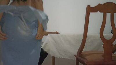 زن فاحشه وقتی شوهرش خانه نیست با معشوقش رابطه جنسی برقرار می کند - hclips.com