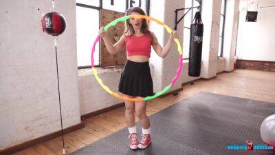Katie Louise In Naked Hula Hoop - hclips.com
