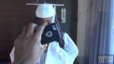 Chloe - Chloe Wright In Choles Graduation - upornia.com