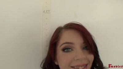 Smokes Pole With Legs Spread With Jessi Palmer - upornia.com