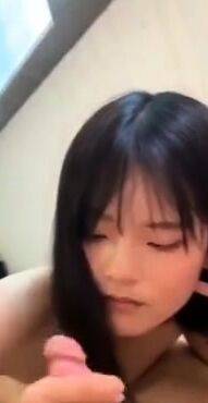 Teen slut has a big cock blowjob - drtuber.com - Japan