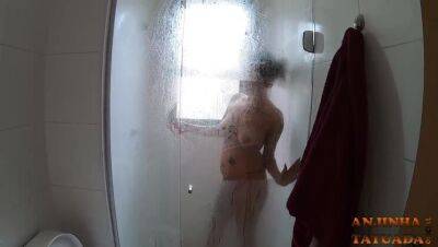 After being caught in the bath, she falls on that turtledove - Binho Ted - xxxfiles.com - Brazil