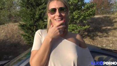 Emma Klein loves taking two cocks outdoors - xxxfiles.com - France