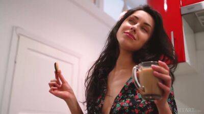 Angelina Socho In Coffee Break In Hd - upornia.com