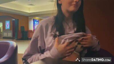 Stranger Sucked In The Cinema And I Cum In Her Mouth - upornia.com