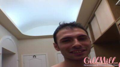 Big Ass Kinky Gilf Fanny Gets Her Throat, Tits And Pussy Fucked! - upornia.com