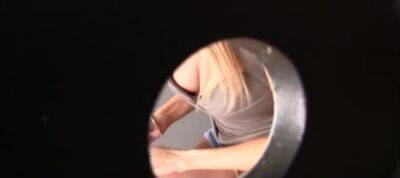 Glory Hole - Spied On Blonde Gives Glory Hole Blowjob - upornia.com - Usa
