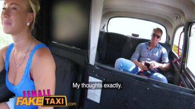 Licky Lex - Horny Slim Blonde Driver In Sweaty Taxi Backseat Fuck 8 Min - hclips.com