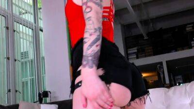 POV piercing n ink coloredhair GF fucked - drtuber.com