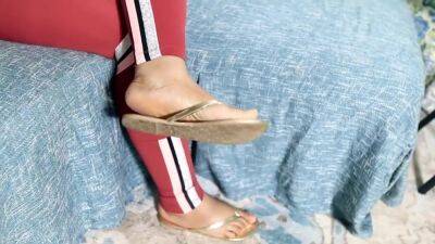 Preview-disobedient Footslave Gets Humiliated & Slapped For Not Sucking Goddess Toes(flip Flops) - upornia.com