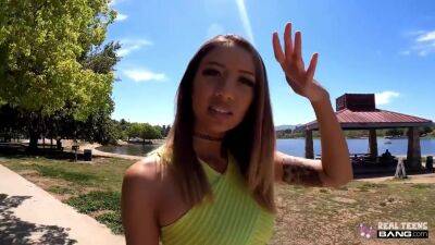 Kimora Quin - Fresh Teen Fucks In Public Park - Kimora Quin - upornia.com
