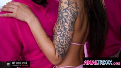 Evi Langel In April Olsens Threesome - upornia.com