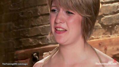 Trainee Pussy Clamped And Fingered - upornia.com