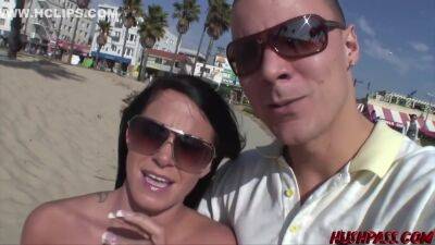 A Day At The Beach Makes Super Horny With Savanna Stern And Justice Young - hclips.com