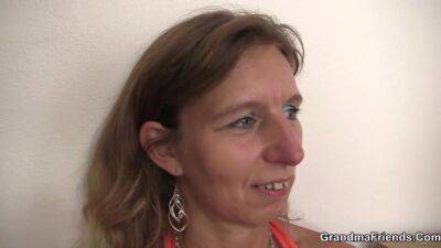 Old Grannys Hairy Twat Fucked In Threesome - hclips.com