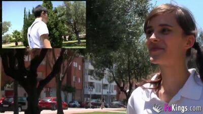 Brunette From Village Blowjob Outdoors - upornia.com