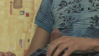 While I was doing a saw, my step grandmother wanted it in her old pussy - veryfreeporn.com