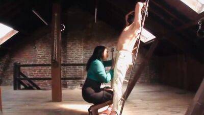 Donna Ambrose In Jerks Off This Bound Slave - upornia.com