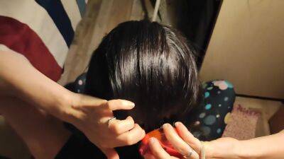 Sensual Hairjob - hclips.com