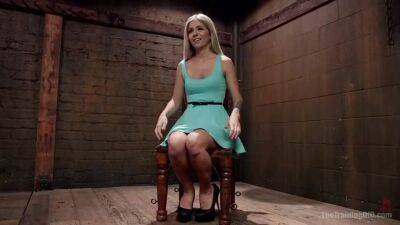 Hot Blondes Must Earn Their Orgasms - upornia.com