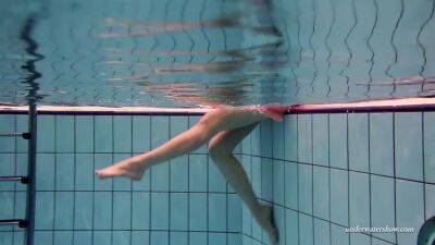 Hungarian Babe Dona Enjoys Being Naked In The Pool - upornia.com - Hungary