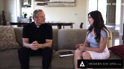 Keira Croft - Clarke Kent - Clarke Kent And Keira Croft In Priest Creampies Anal Virgin During Her First Time! - upornia.com