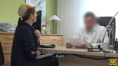 LOAN4K. MILF has twat secretly exploited by the lender in his office - xxxfiles.com