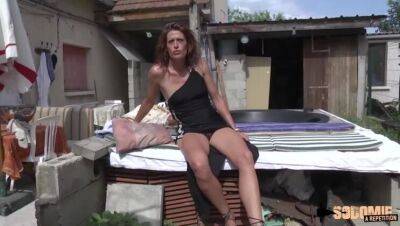 Elodie cheats on her husband in gangbang - xxxfiles.com - France