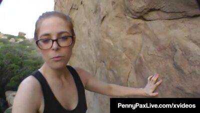 Penny Pax - Backpacker Penny Pax Fucked By Fat Cock Land Owner! - veryfreeporn.com