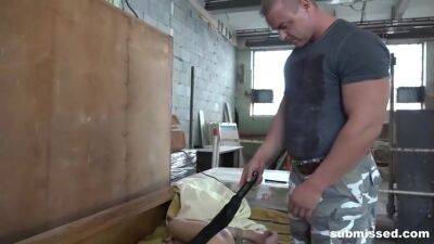 Slapped While Being Cuffed And Fucked - upornia.com