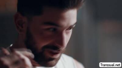 Slutty TS lets stepbro bareback her ass - fetishpapa.com