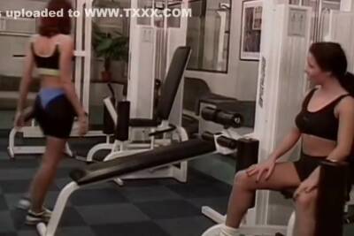 Teens Get Doublep In The Gym - upornia.com - Usa