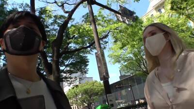 表参道をゆく美人な白人金髪お姉さんは全身敏感の悶絶しまくりｗ - txxx.com