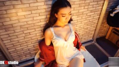 Nightie Spread Ball Gagged - upornia.com