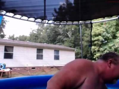 Naked Pool Dad - icpvid.com