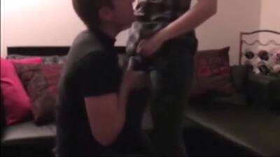 Young couple suck, fuck front off camera - fetishpapa.com