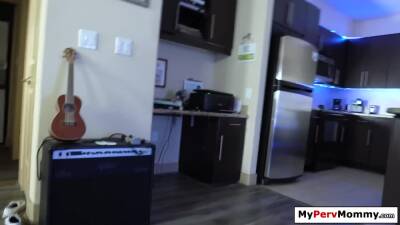 Stepson fucks stepaunt and busty stepmom - fetishpapa.com