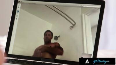 GIRLSWAY Stacked Lonely Housewife Has Hard Sex With Her Bestie Alexis Fawx - txxx.com