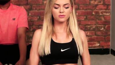 CFNM dominas jerking sub in exercise - icpvid.com