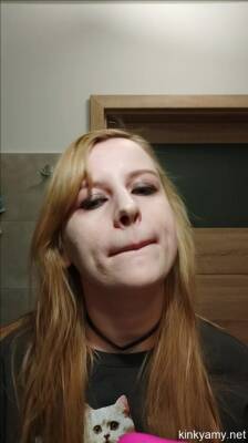 Saliva And Mouth Play - Kinky Amy - hclips.com