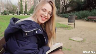 Erik Everhard - Blonde Nerd Loves Public Fucking - porntry.com